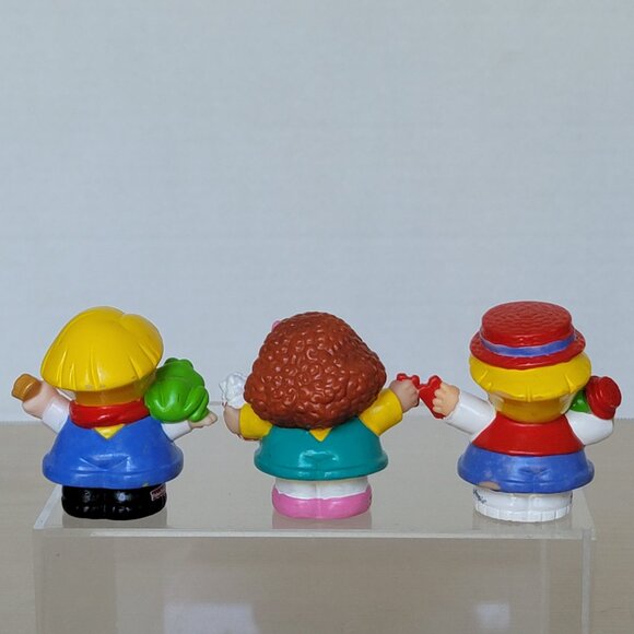 Fisher Price Little People Replacements Circus Eddie Maggie Farmer Eddie Lot/3 - Picture 9 of 15